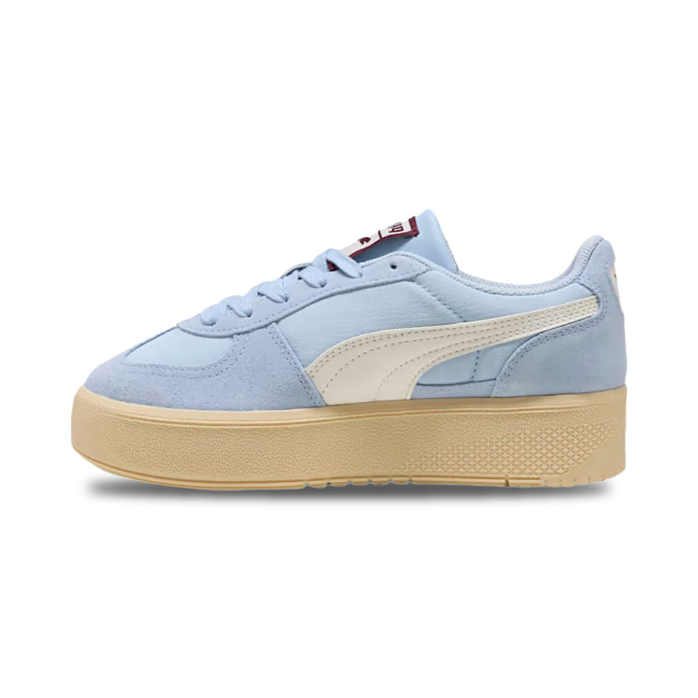 Puma Womens Palermo Elevata Gentle Sneakers in Blue Color