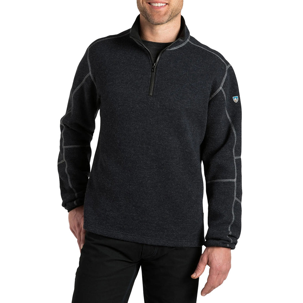 Kuhl Mens Thor 1/4 Zip Pullover in Blue Color