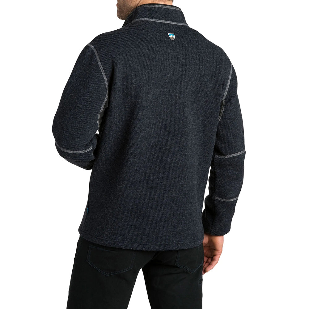 Kuhl Mens Thor 1/4 Zip Pullover in Blue Color