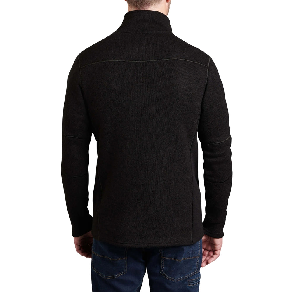 Kuhl Mens Interceptr Fz Midlayer in Black Color