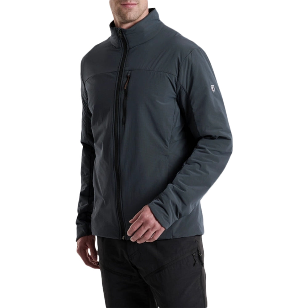 Kuhl Mens Aerolight Jacket Midlayer in Grey Color