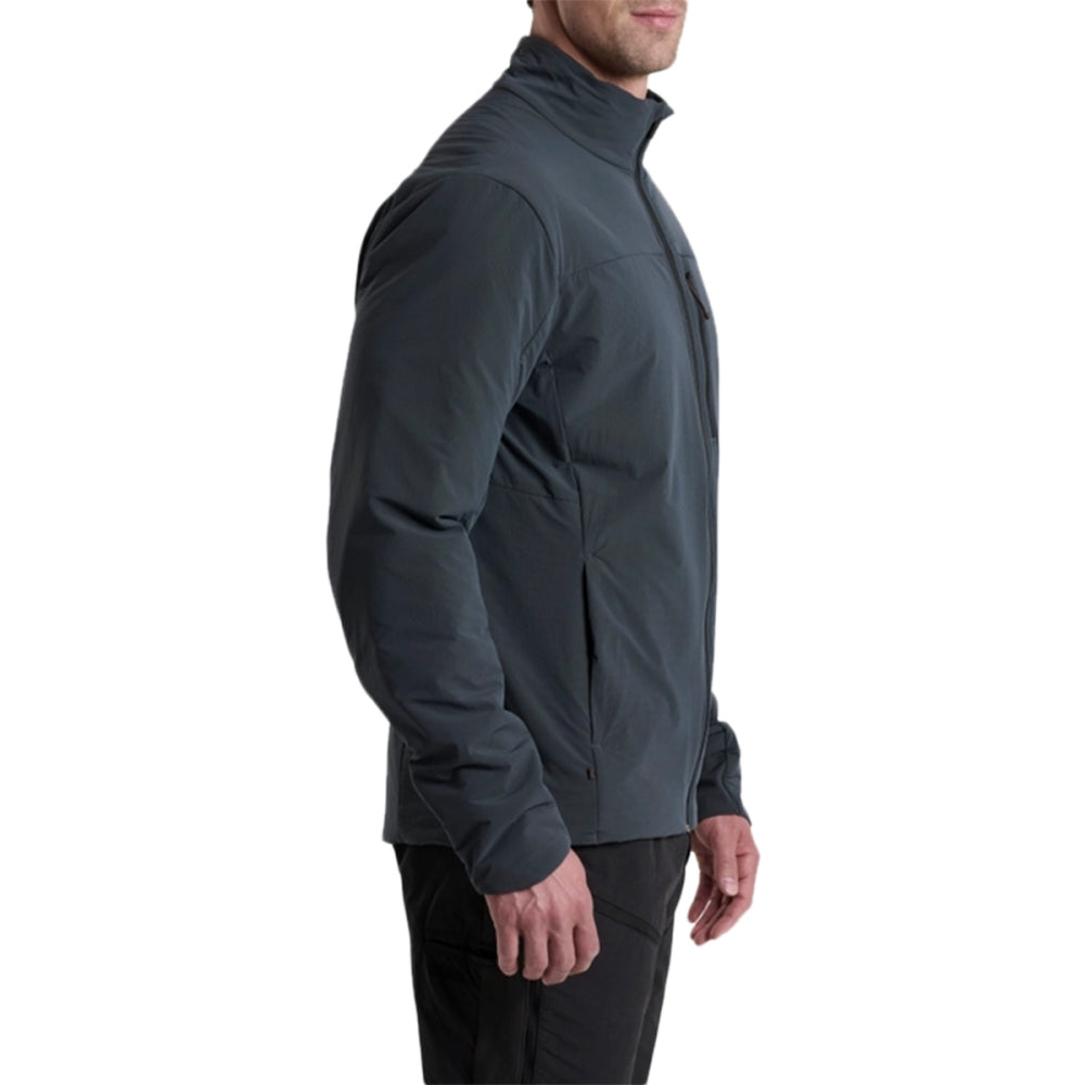 Kuhl Mens Aerolight Jacket Midlayer in Grey Color