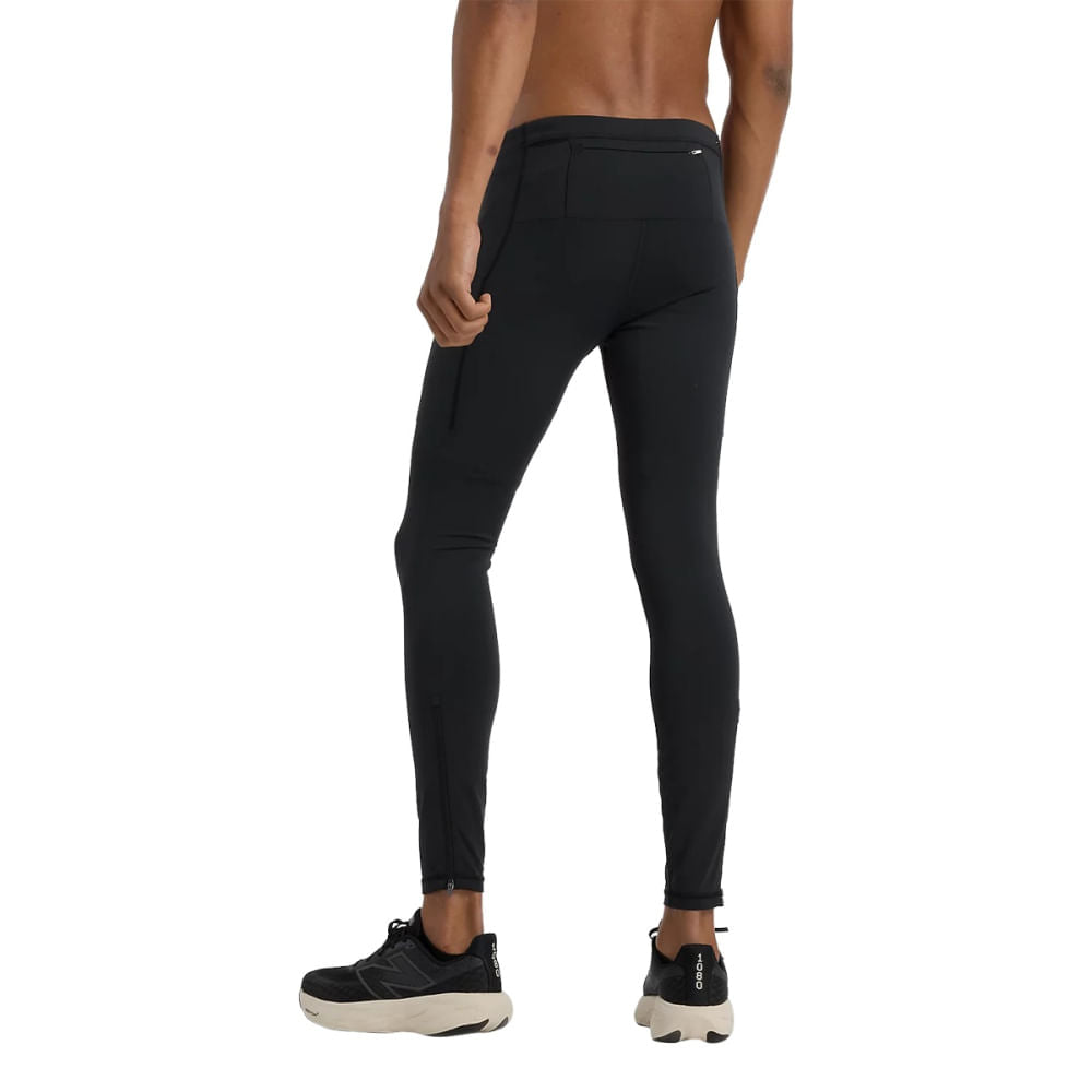 New Balance Mens Nb Sleek Pocket Tight in Black Color