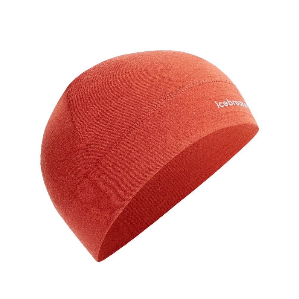 Icebreaker Unisex Merino 200 Oasis Beanie Winter Hats in Red Color
