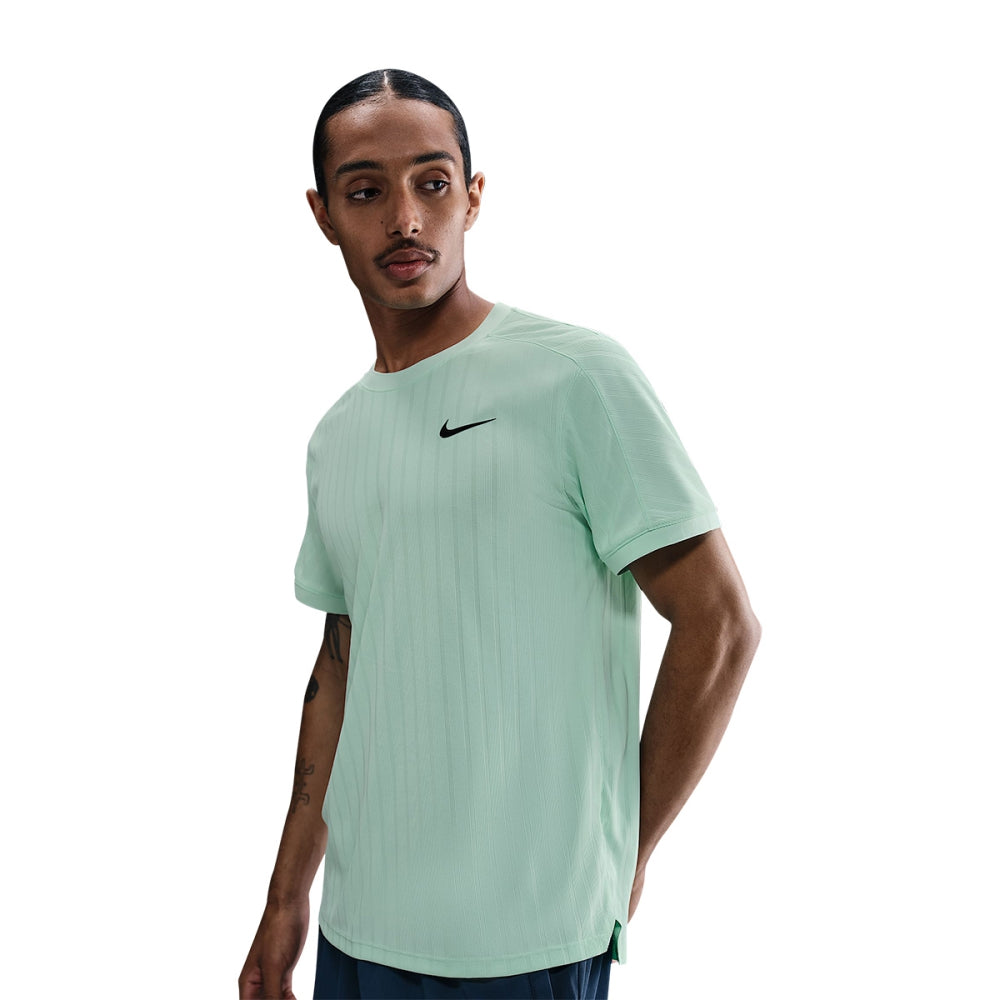 Nike Mens Adv Slam Top Ny Tops in Green Color