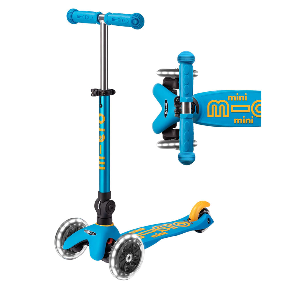 MINI FOLDABLE LED SCOOTR | OCEAN BLUE