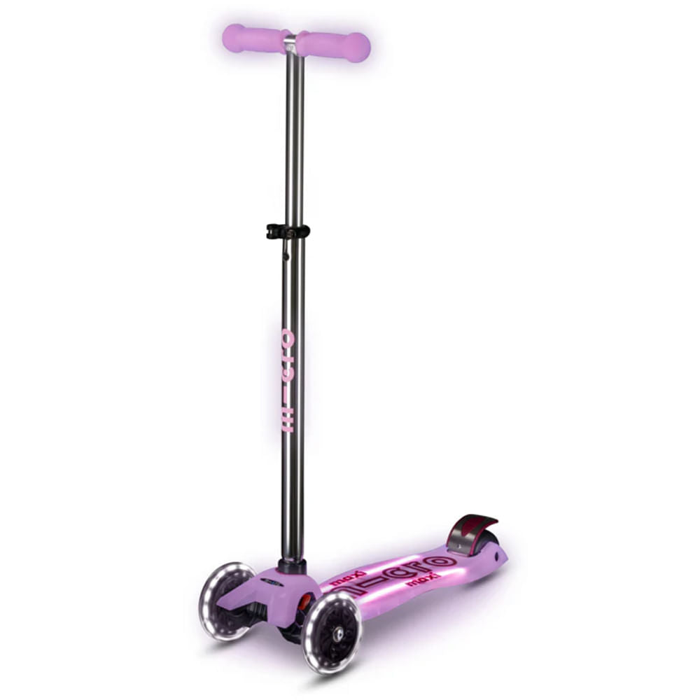 MAXI GLOW PLUS LED SCOOT | PURPLE