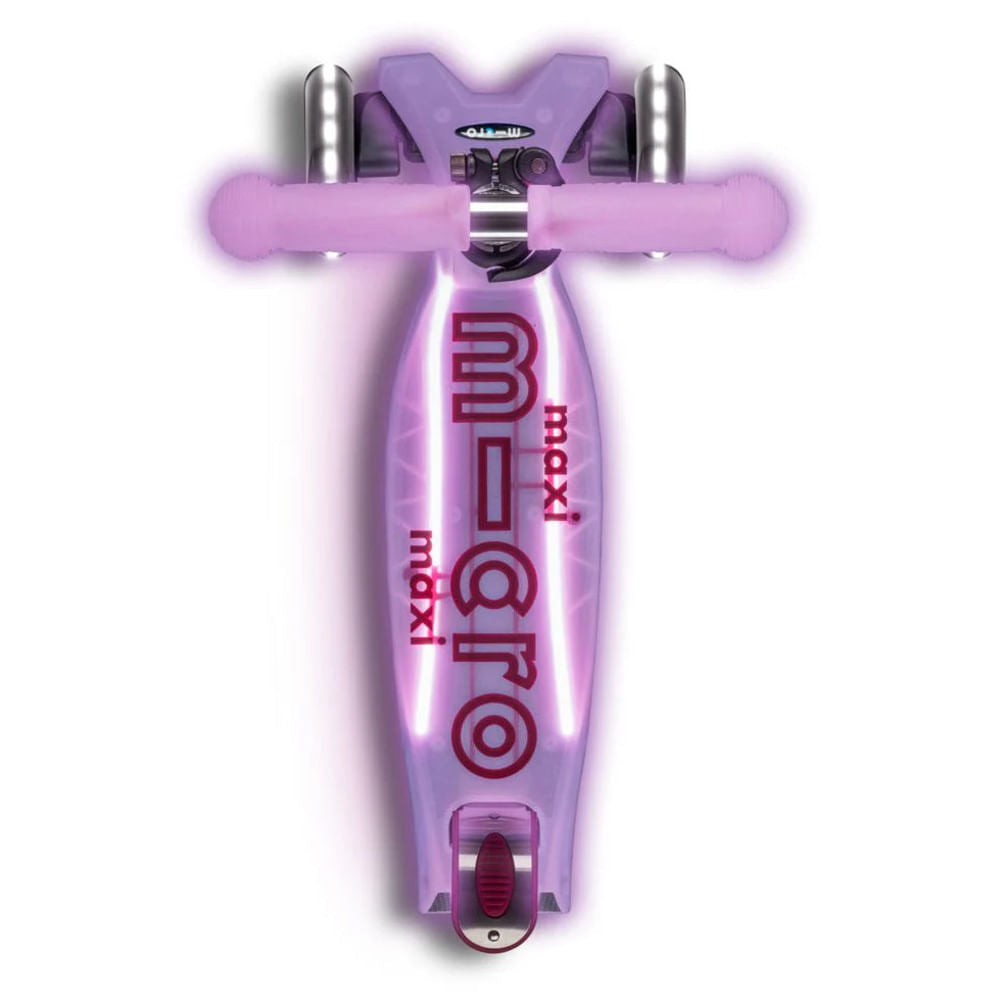 MAXI GLOW PLUS LED SCOOT | PURPLE