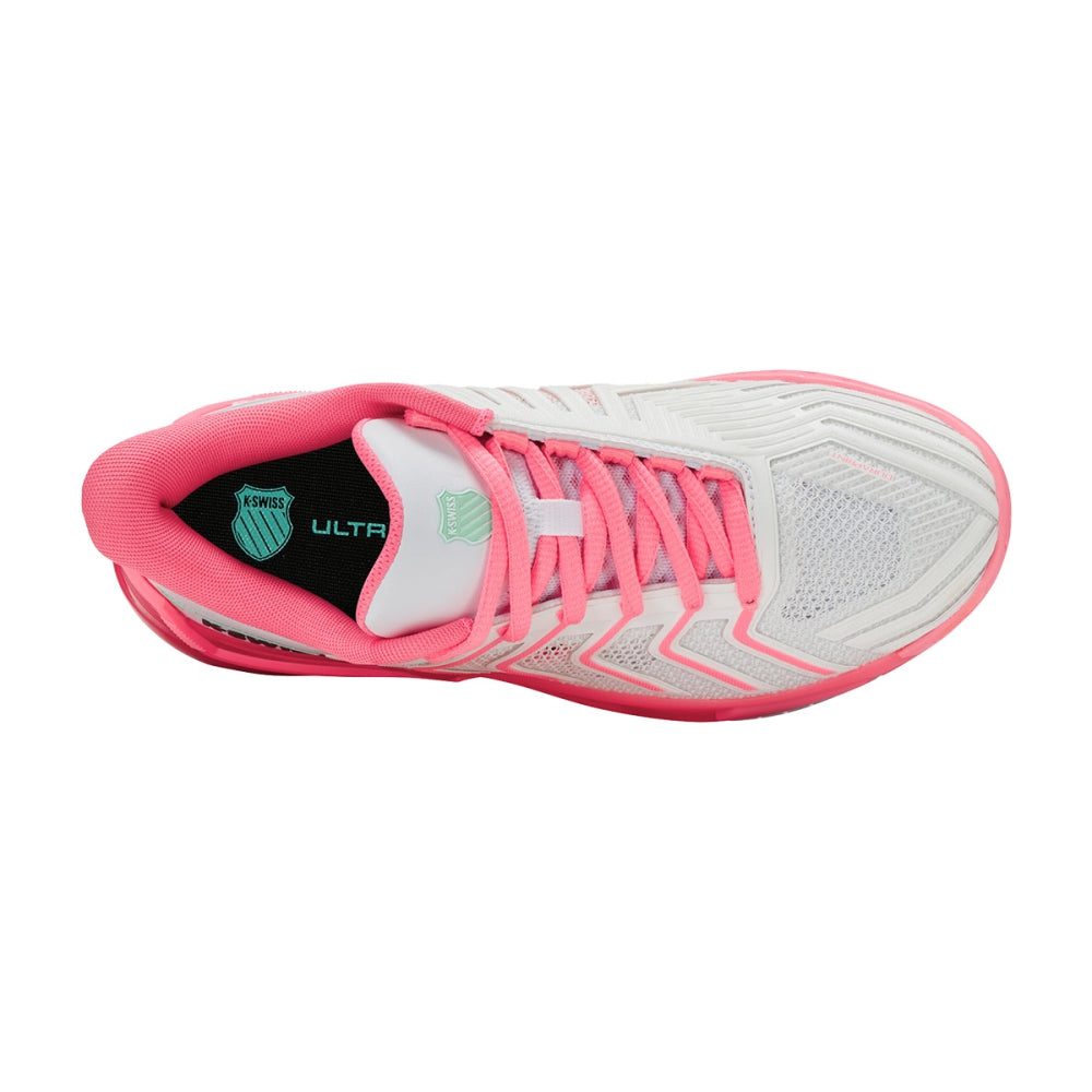 K-Swiss Womens Ultra Shot 4 Tennis Shoes in White Color