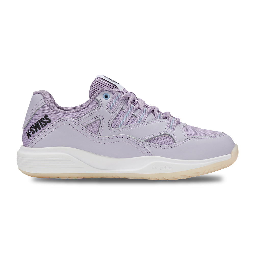 K-Swiss Womens Tura Team Tennis Shoes in Purple Color