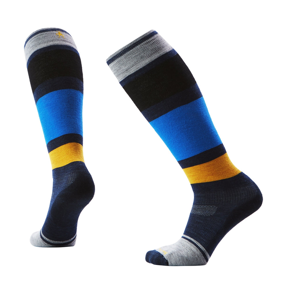 Smartwool Womens Snowboard Targeted So Socks in Blue Color