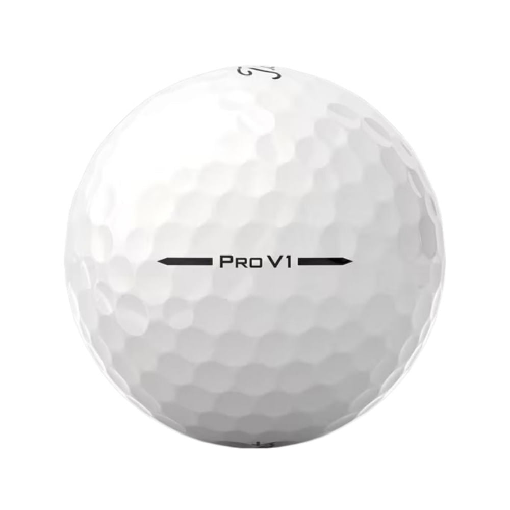 Titleist 2025 Pro V1 High Number Golf Balls in White Color