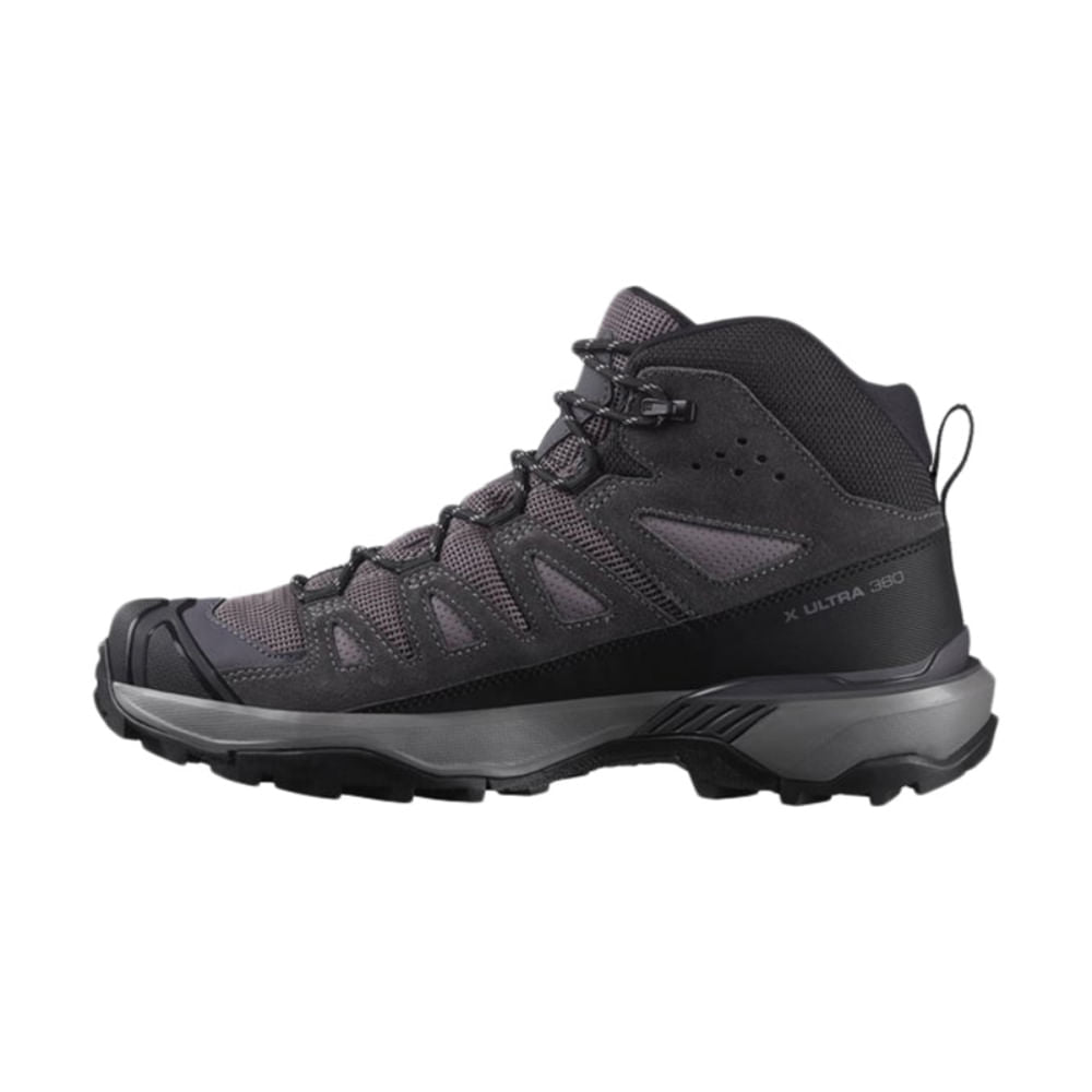 Salomon Womens X Ultra 360 Ltr Mid GORE-Tex Boots in Grey Color