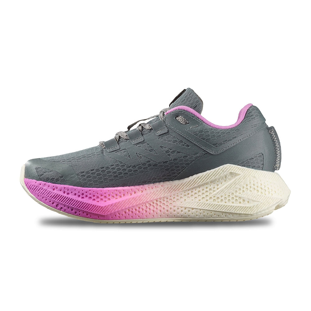 Salomon Womens Aero Glide 3 W Running Shoes in Grey Color