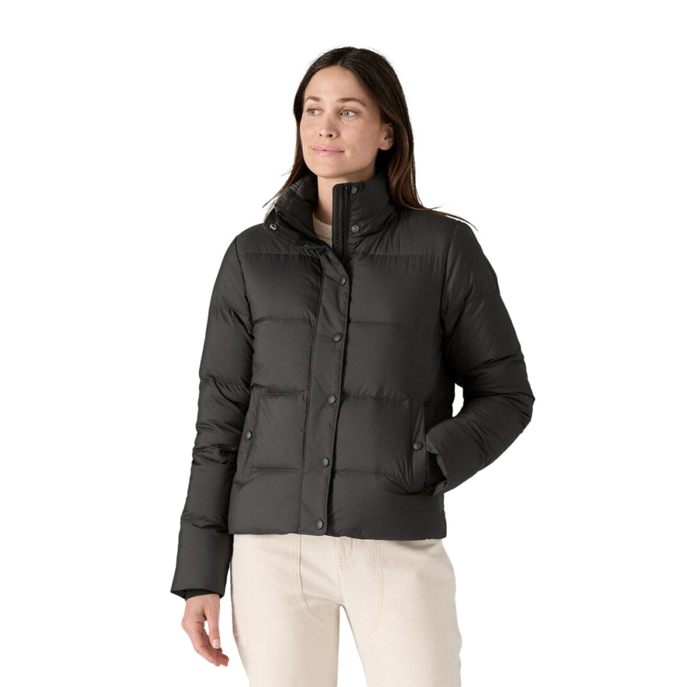 W'S SILENT DOWN JKT | BLK-BLACK