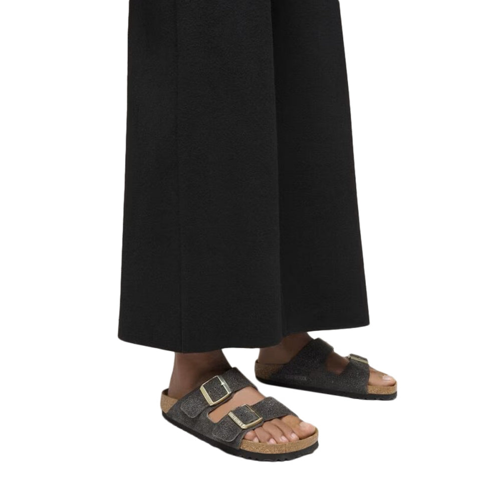 Birkenstock Womens Arizona Sandals in Black Color
