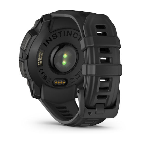 Garmin Unisex Instinct 3 45Mm Amoled Smart Watches in Black Color