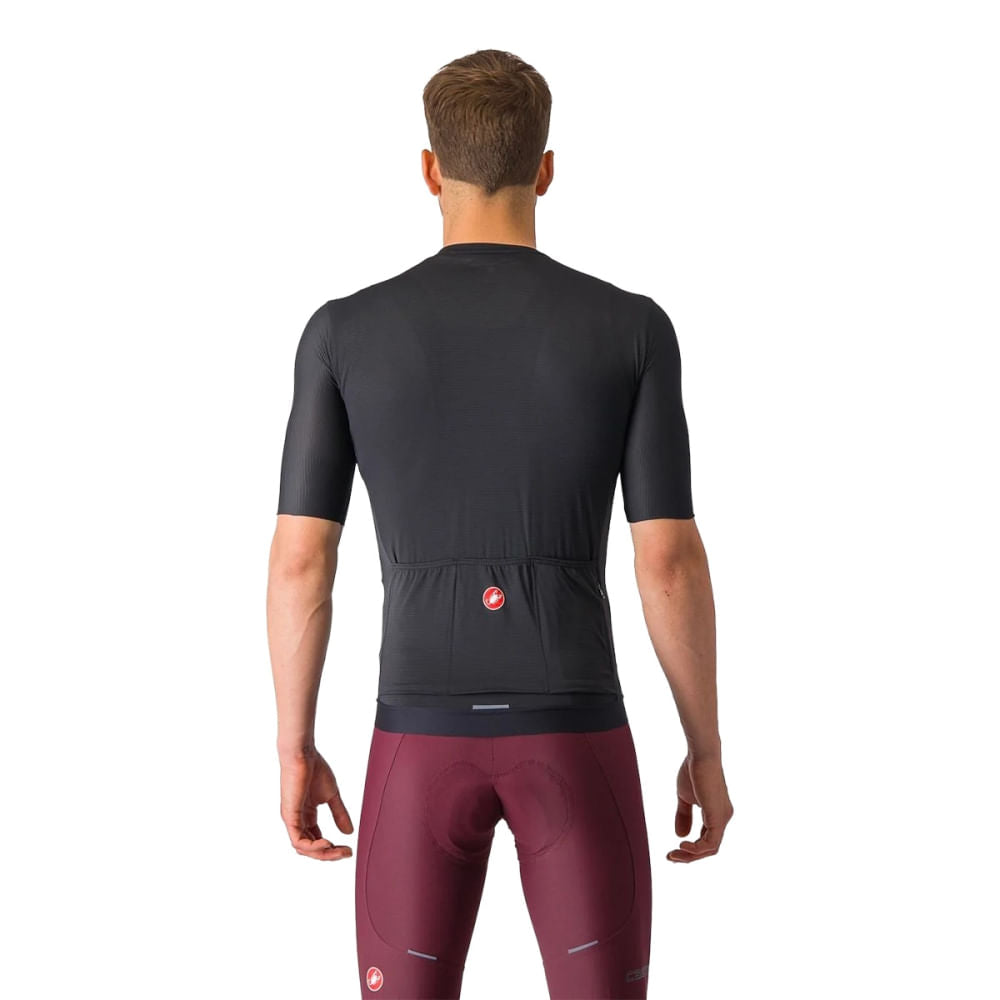 Castelli Mens Espresso Jersey in Black Color