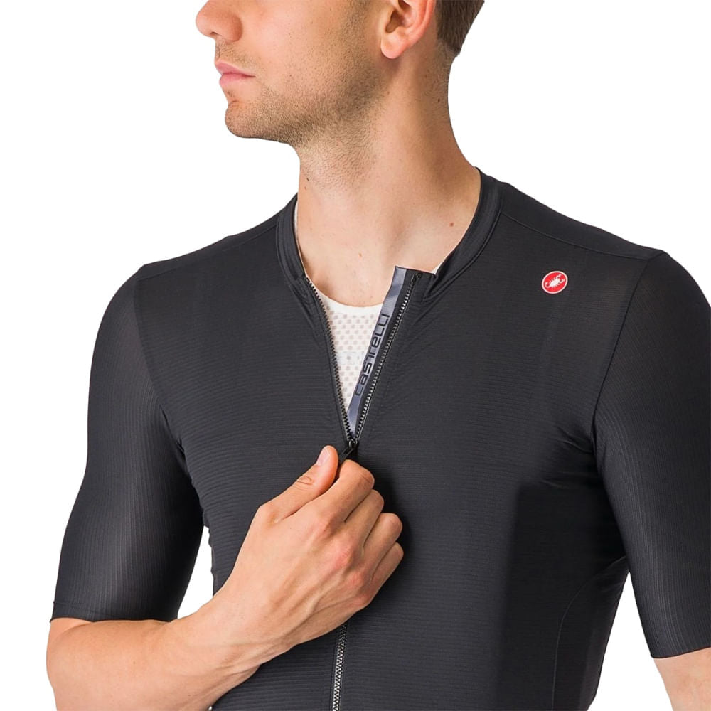 Castelli Mens Espresso Jersey in Black Color