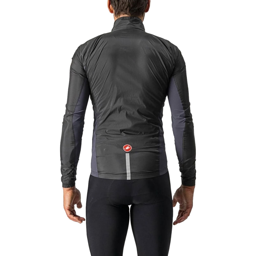 Castelli Mens Squadra Stretch Jacket Cycling Jackets in Grey Color