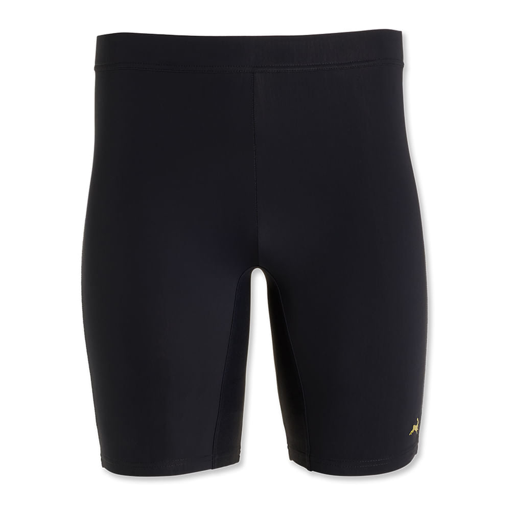 Tracksmith Mens Turnover Half Tights Shorts in Black Color