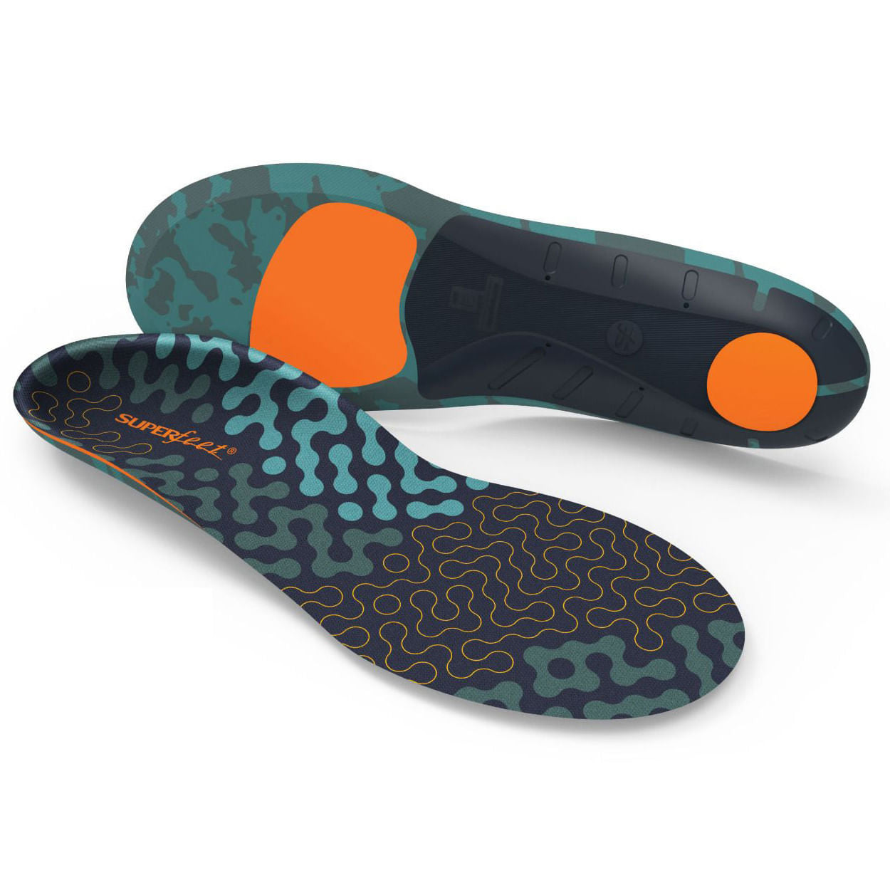 Superfeet Run Cushion High Arch Insoles in No Color