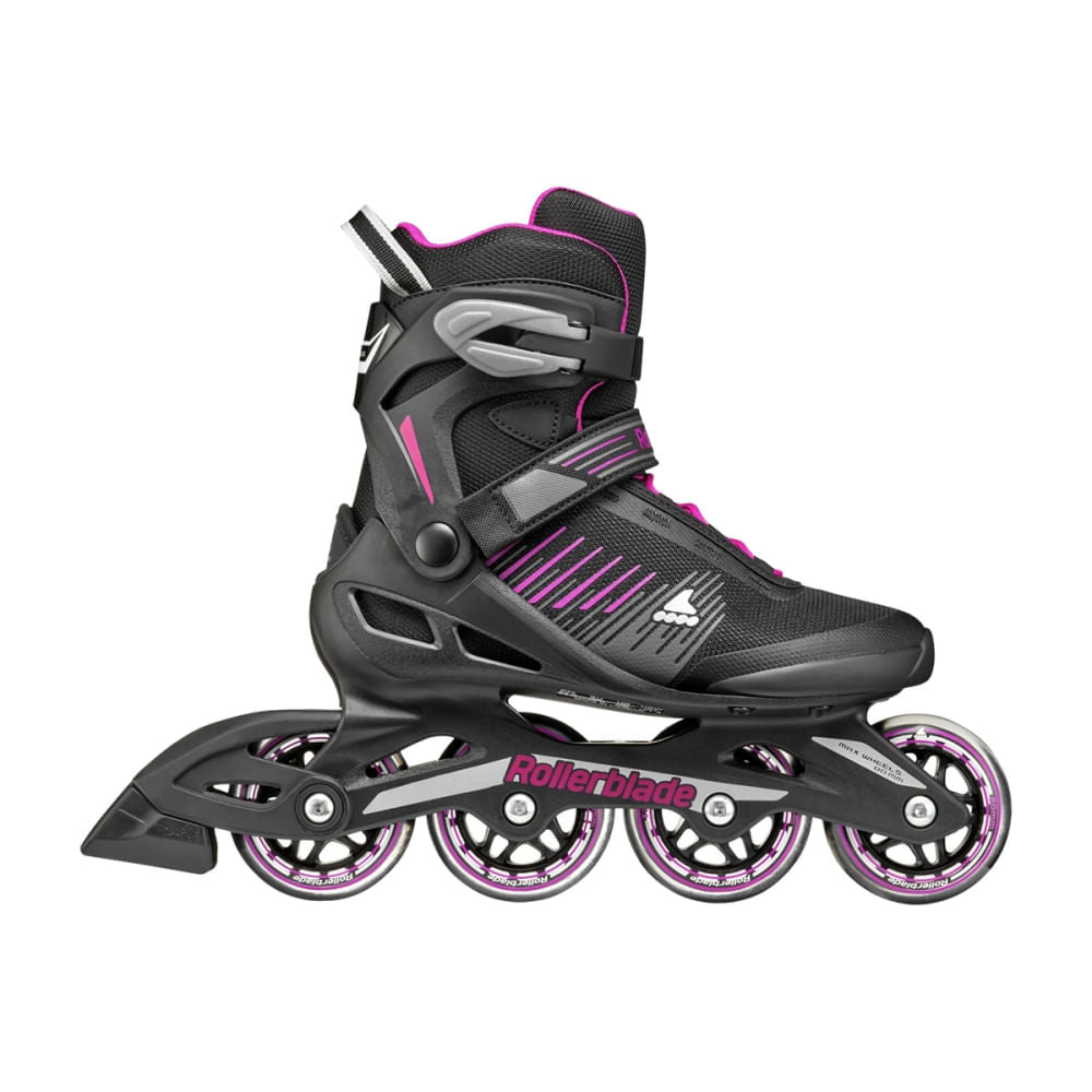 Rollerblade Womens Zetrablade W Inline Skates in Black Color