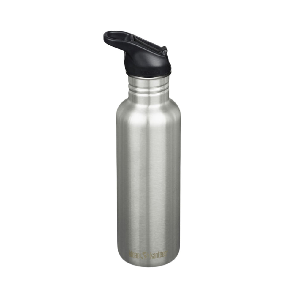 Klean Kanteen Classic 27Oz W/Flip Cap Water Bottles in Grey Color