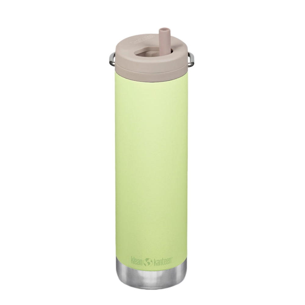 Klean Kanteen 20Oz Vac Insul W/Twistca Water Bottles in Green Color