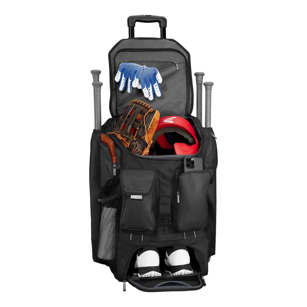 Easton Unisex Five Tool Phenom Wheeled Bags in Black Color
