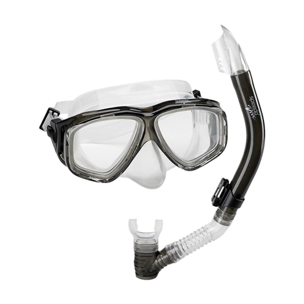 goggles snorkel set Speedo Unisex Adventure Mask & Snorkel