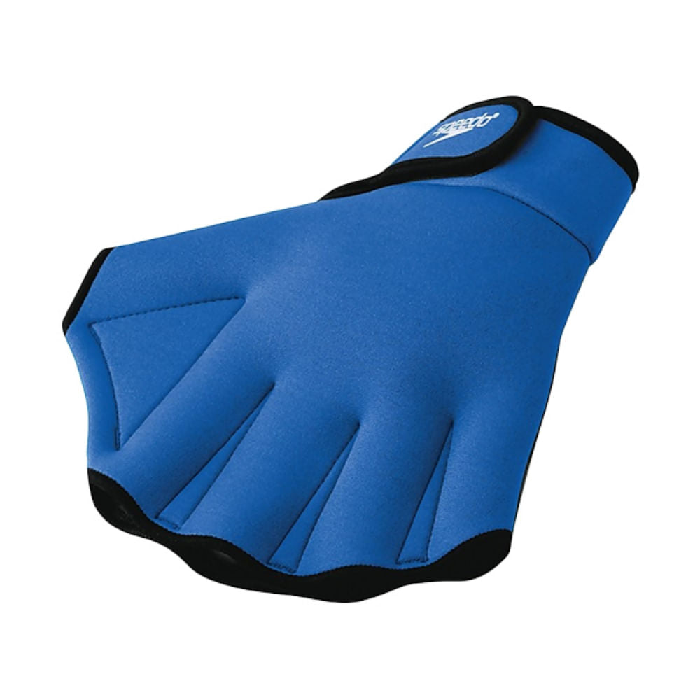 Speedo Unisex Aquatic Fitness Glove Swimming Accessories in Blue Color
