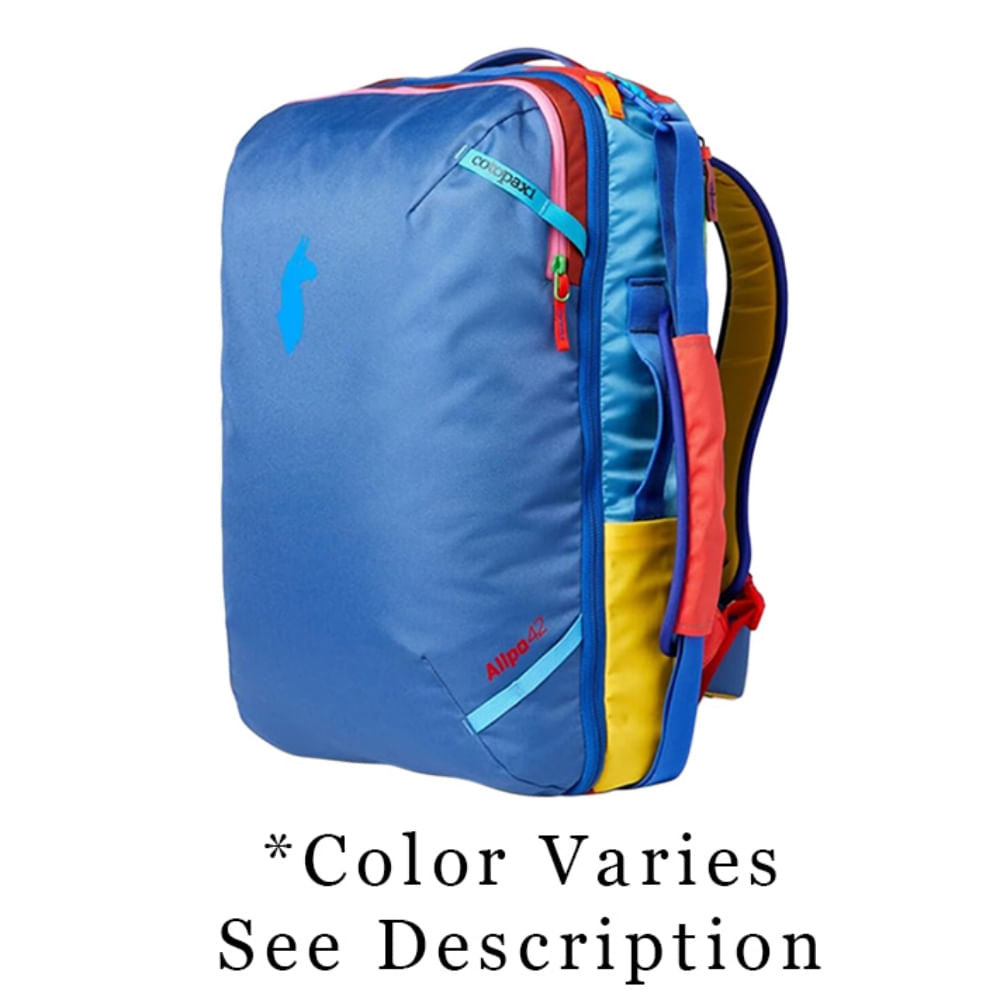 Cotopaxi Unisex Allpa 42L Trvl Pk Del Dia Bags in Multi Color