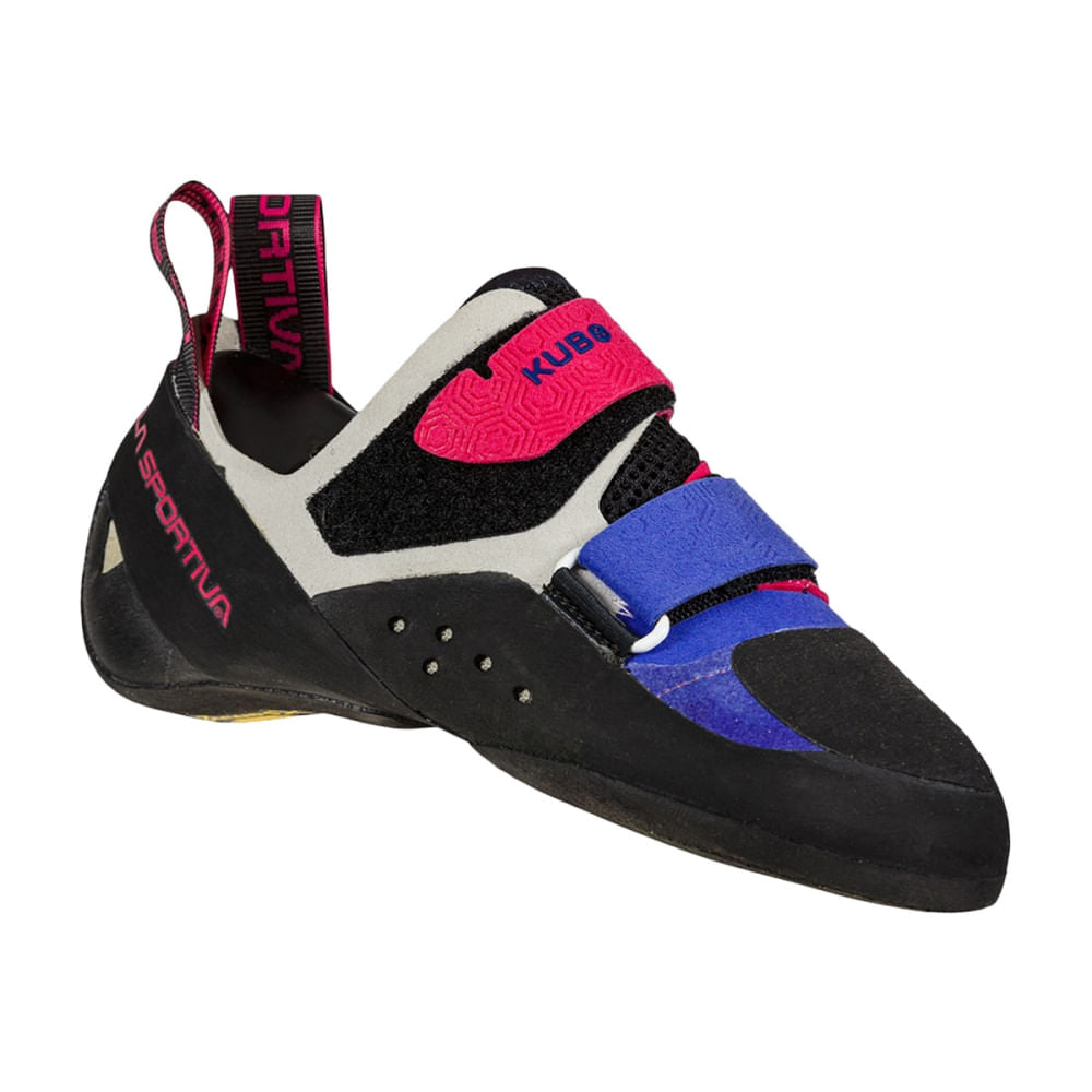 La Sportiva Womens Kubo Climbing Shoes in Blue Color