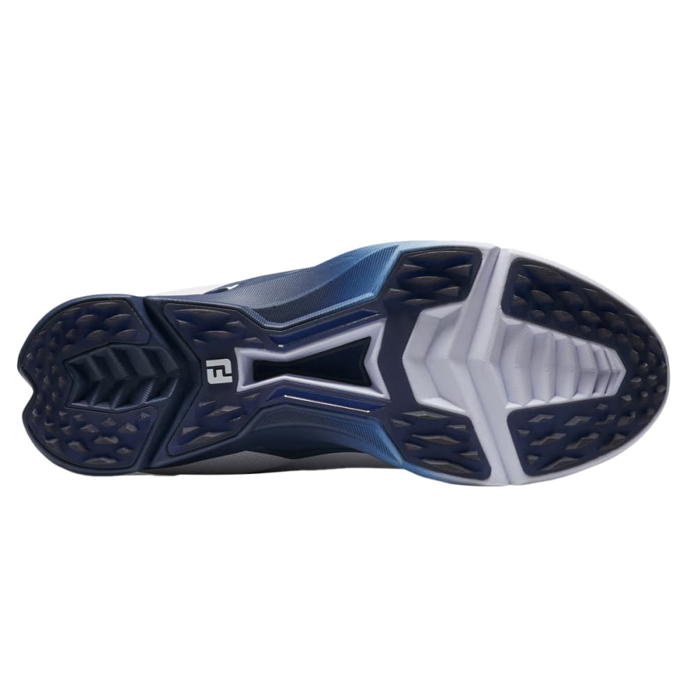 Footjoy Mens Fuel Golf Cleats in White Color