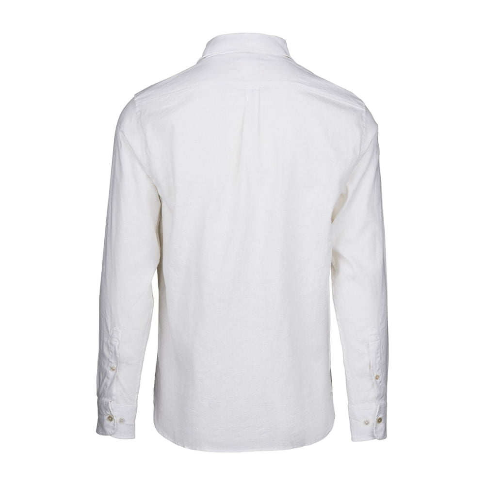 SANTORINI LINEN SHIRT | WHITE