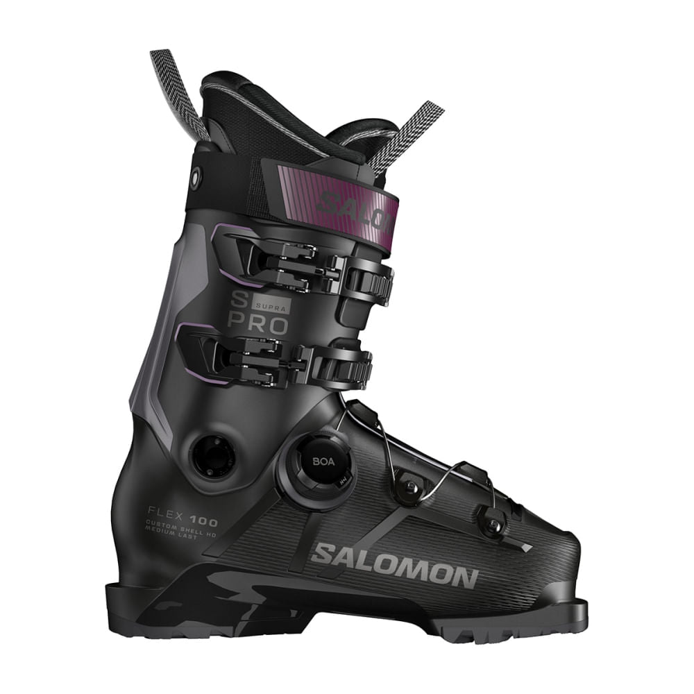 Salomon Mens S/Pro Supra BOA 100 GW Ski Boots in Black Color