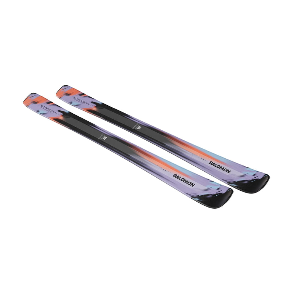 Salomon Mens N Stance Pro 86 Skis in Purple Color