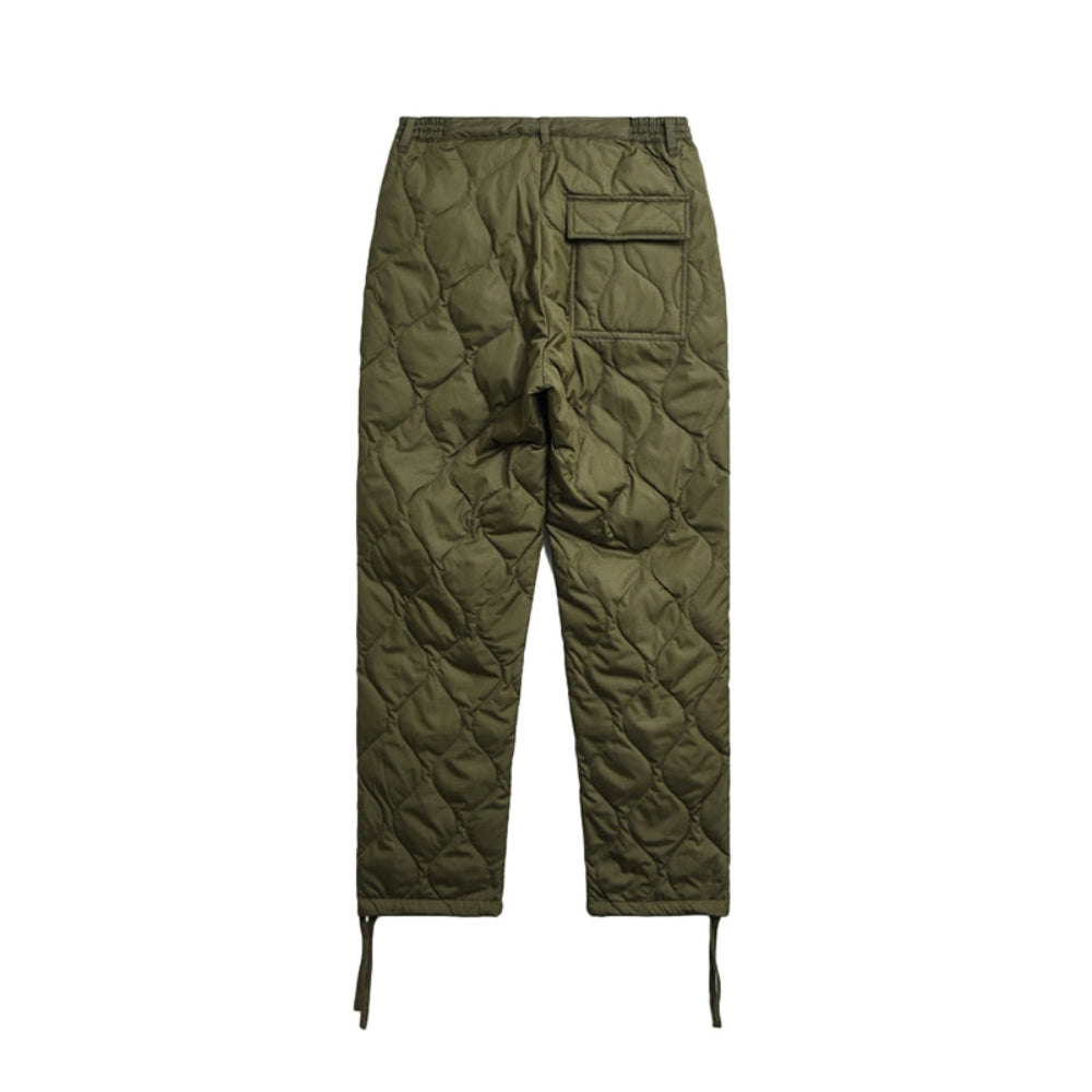 MILITARY DOWN PANTS | D. OLIVE