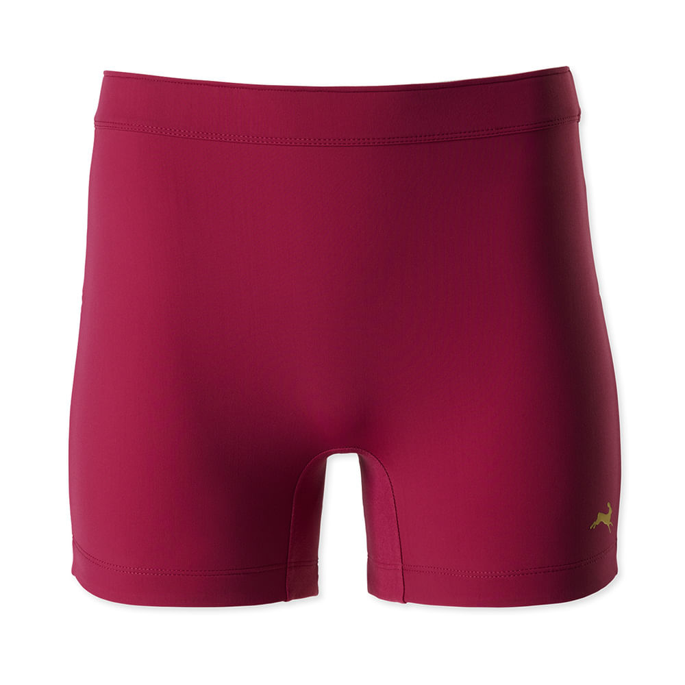 TURNOVER SHORT TIGHTS | RED PLUM