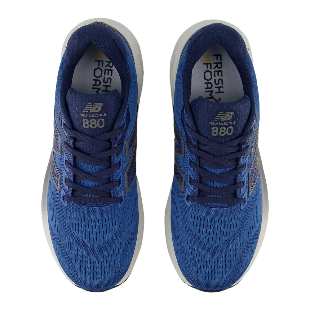 New Balance Mens 880V15 Running Shoes in Blue Color