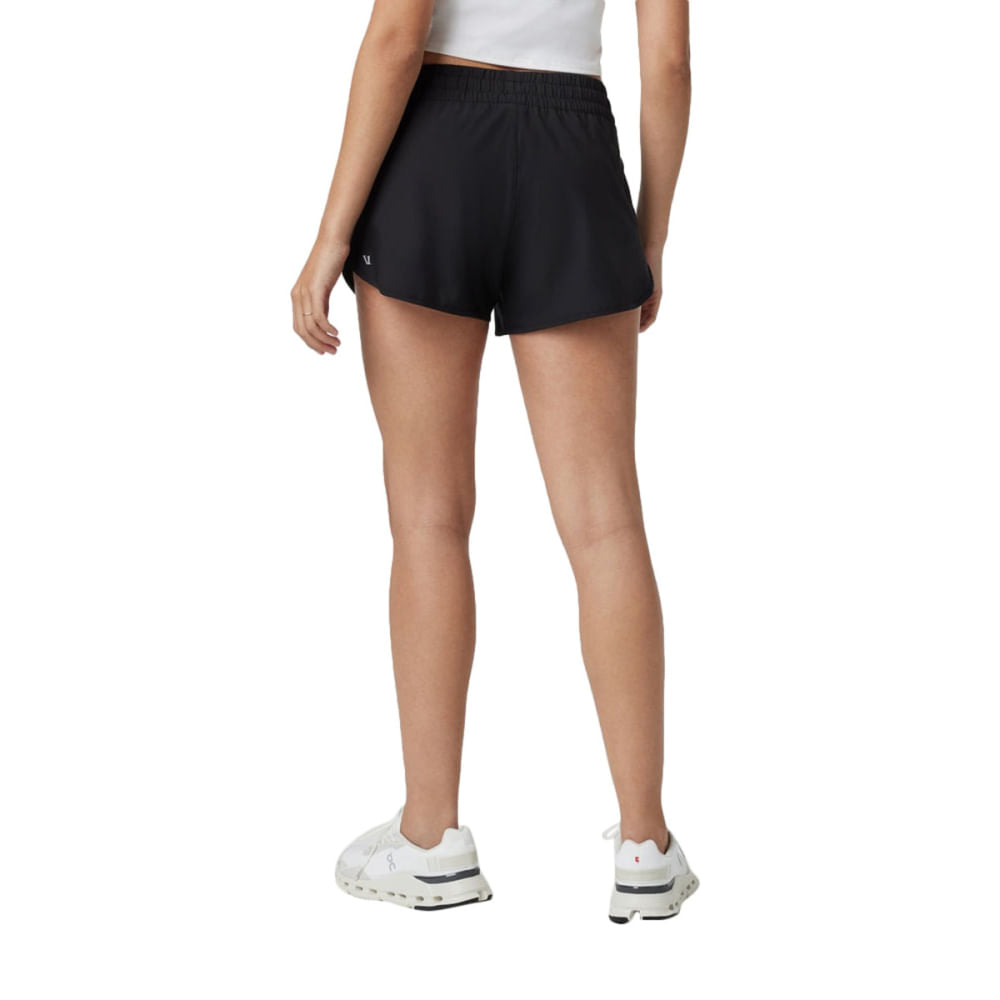 Vuori Womens Clementine 4In Short in Black Color