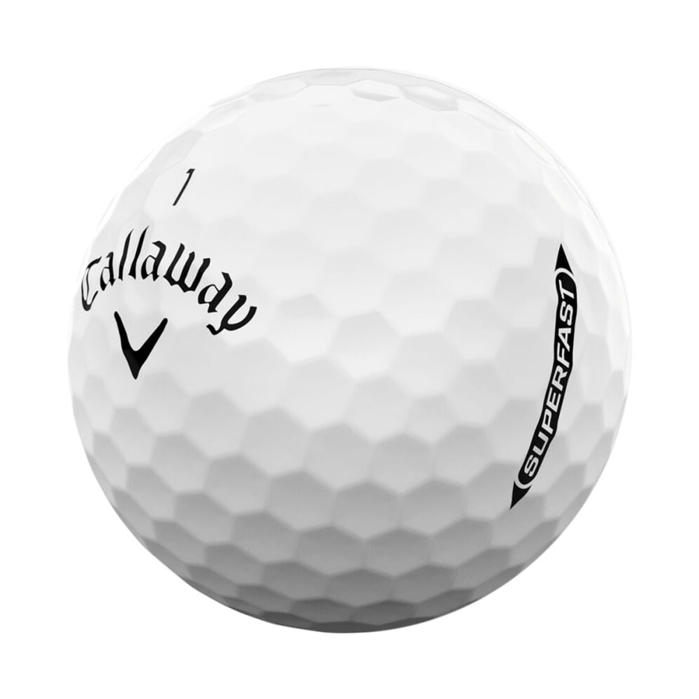 Callaway Golf Superfast 25 15 Pk Golf Balls in White Color