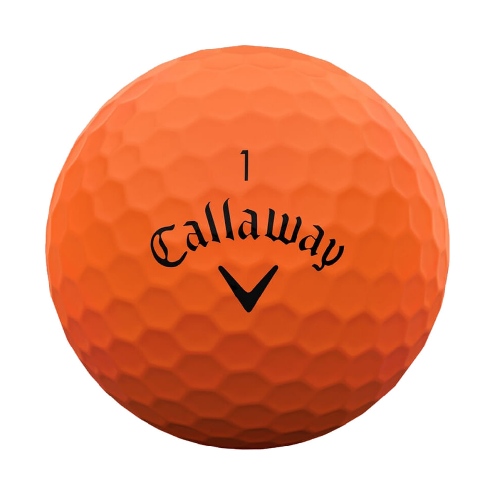 Callaway Golf Supersoft Matte 25 Golf Balls in Orange Color
