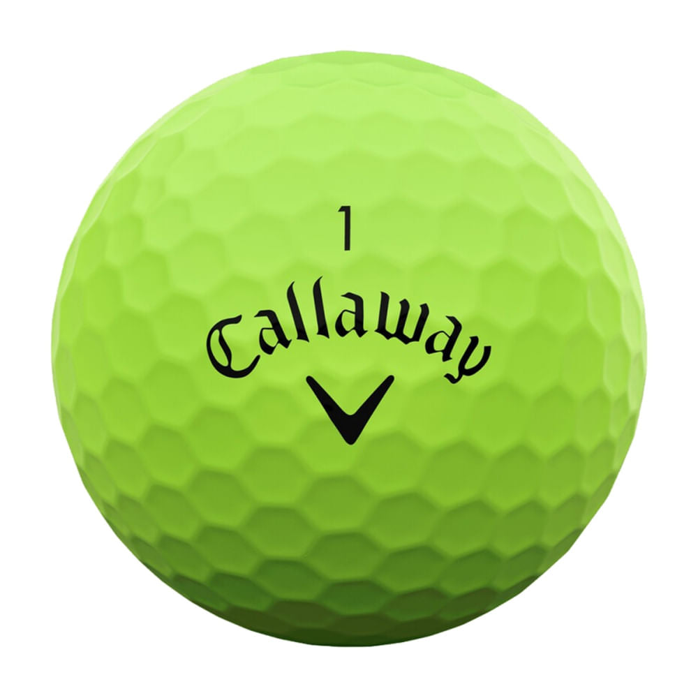 Callaway Golf Supersoft Matte 25 Golf Balls in Green Color