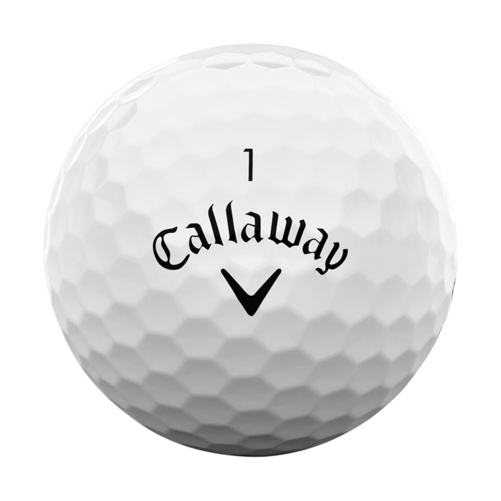 Callaway Golf Warbird Distance 25 Golf Balls in White Color