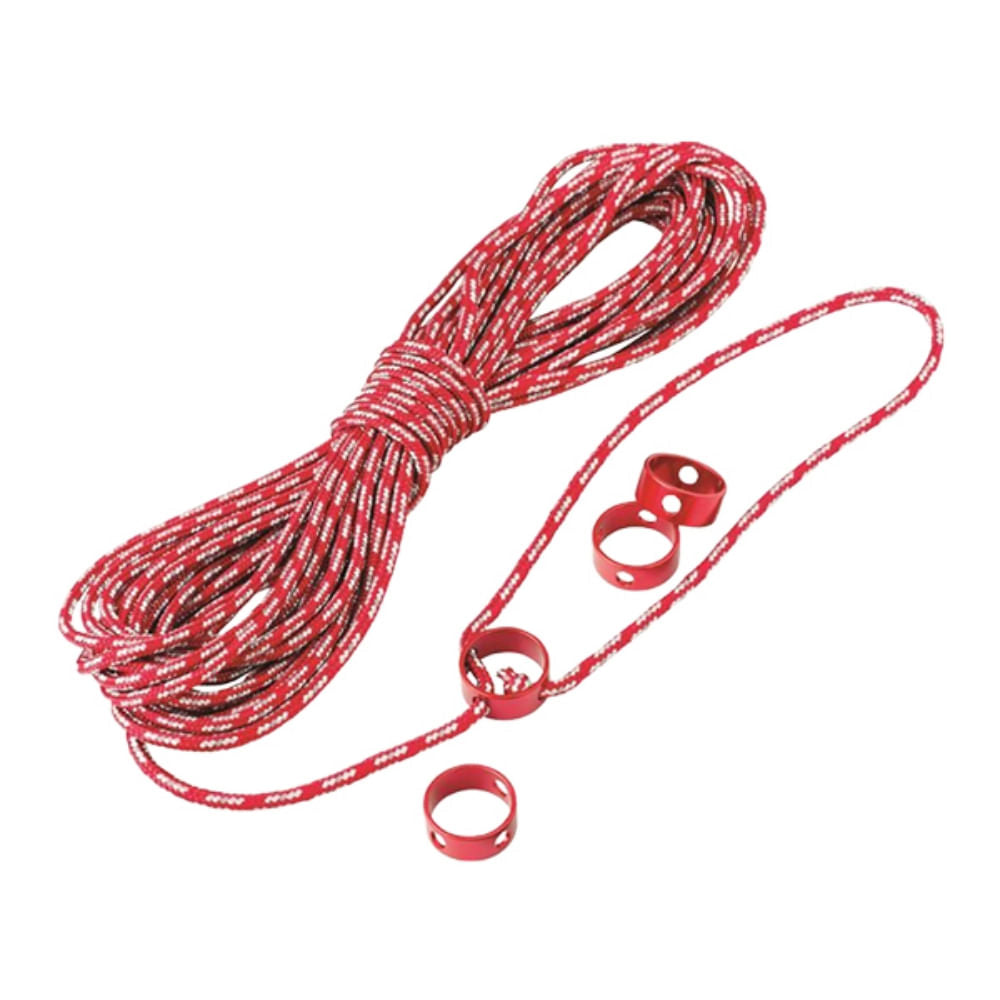 Cascade Reflective Utility Cord Camping Accessories in Red Color