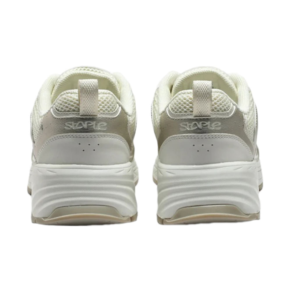 Staple Mens X-1 Sneakers in White Color