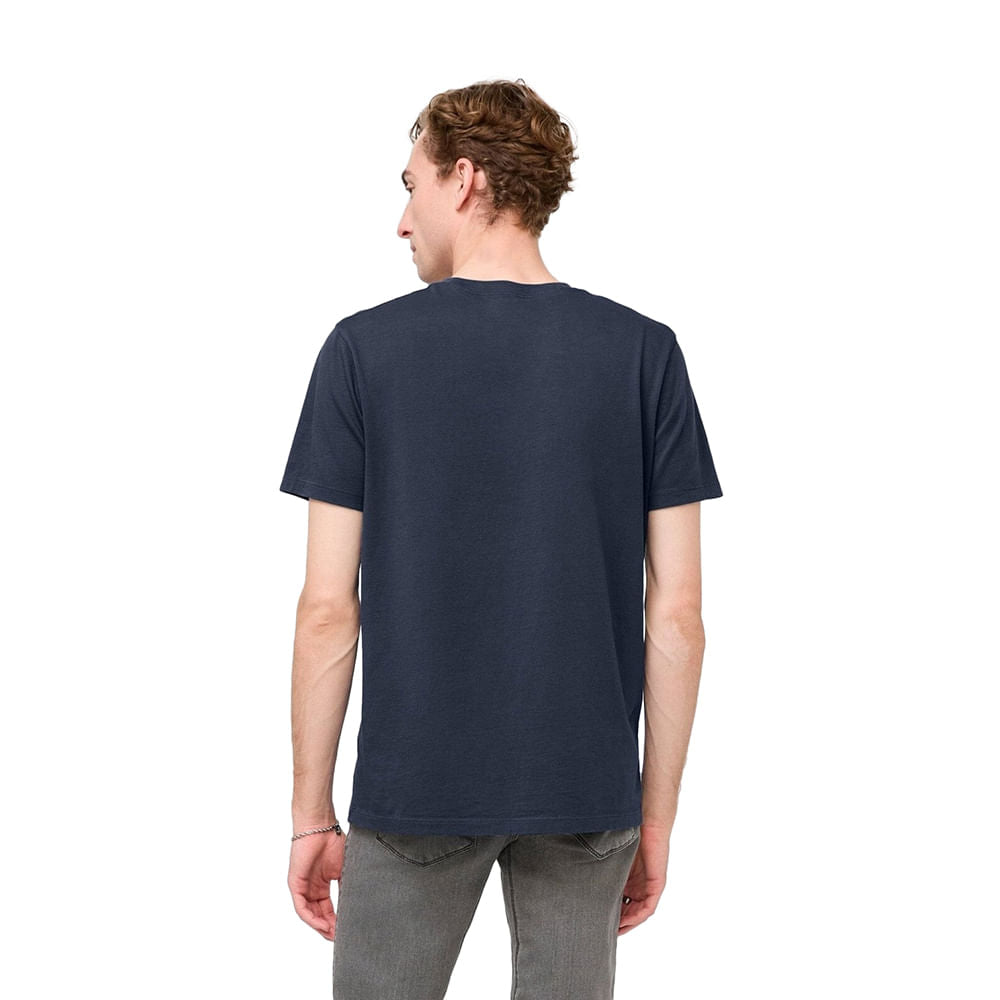 Duer Mens Purepima Tee Tops in Blue Color