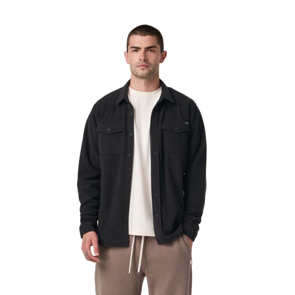 ASPEN SHIRT JACKET | BLK